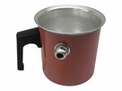 Stary aluminiowy garnek na mleko 1L PRL