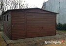 Garaż blaszany 4x6 drewnopodobny - 3