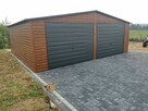 Garaż 7x6 blaszak schowek garaz profil zamknięty - 6