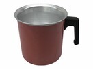 Stary aluminiowy garnek na mleko 1L PRL - 2