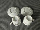 Filiżanka Spodek Talerz Talerzyk z porcelany Chodzież - 5