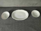 Talerz biały Półmisek Porcelana Wawel Wałbrzych miska - 2