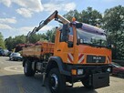 MAN 18.280 4x4 / Wywrotka MEILLER + HDS Palfinger PK10501 - 14