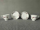 Filiżanka Spodek Talerz Talerzyk z porcelany Chodzież - 7