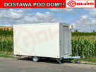 Przyczepa mobilne biuro przyczepka szatnia stołówka socjalna - 9