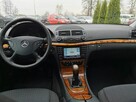 Mercedes E 280 3.0 V6 CDI 190KM Klimatronik Navigacja  Szyberdach wer Elegance Manual - 14