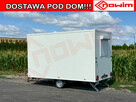 Przyczepa mobilne biuro przyczepka szatnia stołówka socjalna - 11