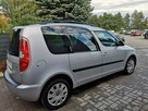Škoda Roomster 1.4 MPI 86KM Klimatronic Elektryka  Isofix Parktronic Serwis - 5