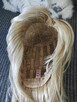 Peruka dla Kobiet Damska długie włosy blond z grzywką 41 - 6