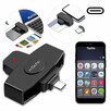 Czytnik Kart Kierowców-Micro USB+Adapter na USB-C - 6