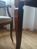 Stylowy, elegancki stół, drewniany, prostokątny rozkładany - 7