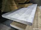 Stopień marmurowy Tundra Grey polerowany z BN 135x33x2cm - 4