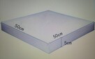 Siedzisko poduszka materac gąbka pianka 50x50x5 Quick Dry Fo - 6
