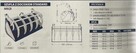 Łyżko-krokodyl łyżka szufla z dociskiem FK MACHINERY 1m-2,6m - 3