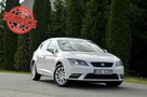Seat Leon 1.6TDI(110KM)*Biały*Duża Navi*Welur*2xParktronik*I Wł*Alu16"ASO - 1