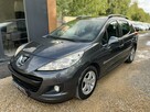 Peugeot 207 SW 1.4 1wł Klima Panorama Alu El szyby Bez Rdzy Ks Serw TUV Bezwypad opła - 5