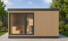 Sauna ogrodowa z pomieszczeniem gospodarczym – producent - 2