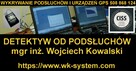 Detektyw Toruń -mgr inż. wykrywanie podsłuchów wk-system.com - 9
