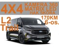 Ford Transit Custom Trail 4x4 170KM L2  6-os. Kamera 360 Hak Skóra Matrix Led 2616 zl