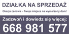 Sprzedam działkę budowlaną 1200m2 - 3