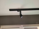 Lampa reflektor led 3 sztuki + szyna 2m czarny - 2