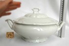 Porcelanowa waza na zupę Tielsch Wałbrzych, biała porcelana - 2