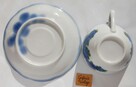 Filiżanka ze spodkiem porcelana ręcznie malowana Ćmielów - 8