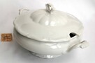 Porcelanowa waza na zupę Tielsch Wałbrzych, biała porcelana - 3
