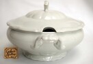 Porcelanowa waza na zupę Tielsch Wałbrzych, biała porcelana - 4