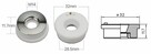 Pierścień ceramiczny 32mm OEM, Weni Solution - 4