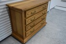 komoda dębowa z szufladami - jak nowa - 3