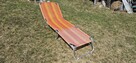 Łóżko polowe plażowe leżak 188 x 62cm lekkie - 2