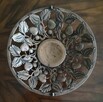 Platerowana patera HEFRA wzór poziomki (PRL). - 5