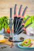 Edenberg, zestaw noży kuchennych ze stojakiem EB-952 - 3