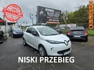 Renault Zoe Full Elektryk 58 KM, Bluetooth, Kamera, LED, USB, AUX, Klima, Alufelgi