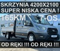 Ford Transit L3 7-os. Skrzynia 2800x2100 na bliźniaku Hak NiskaCena od ręki 1736 zł - 1