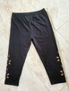 Legginsy damskie czarne - 2