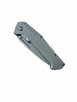 Nóż składany kompaktowy szary / grafitowy – EDC, solidny - 3