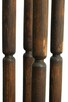 Kwietnik drewniany, kolumna, art deco, dwudziestolecie - 3