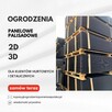 PANELE 3D 2D BRAMY FURTKI OGRODZENIA SIATKI BLOCZKI PŁYTY - 3