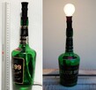 Lampa z butelki Whisky Club 99, stojąca, vintage - 10