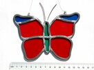 Motyl witraż Tiffany, zawieszka do okna - 4