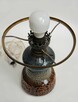 Lampa stołowa ceramiczna, ceramika, Polmo Wałbrzych, PRL - 7