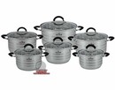 Zestaw garnków stalowych 12 ele. ZILNER ZL-8110 - 3