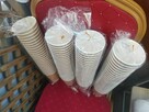 Kubki do Kawy napojów z tektury papieru Jednorazowe pokrywka - 7