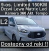 Ford Transit Custom L2 150KM Limited Matrix Kamera 360 Led Hak Felgi 17" Niska Cena 2217zł