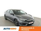 Honda Civic automat LED navi klima auto kamera i czujniki parkowania grzane fotele - 10