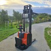 Używany paleciak elektryczny BT SWE 120 Triplex 4,15 widłowy - 8