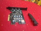 Karta rozszerzeń PCIe Express port typ C USB3.2 do Komputera - 4