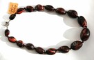 Bawole oko naszyjnik, korale z kamienia, kamienie naturalne - 2